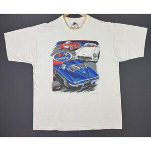 Vintage 1997 Corvette Classic America's Sport Car Sting Ray Chevrolet Banker Art